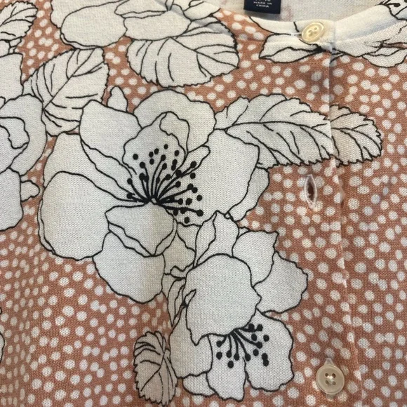 Womens Lands End cardigan sweater size L, EUC - Picture 3 of 7